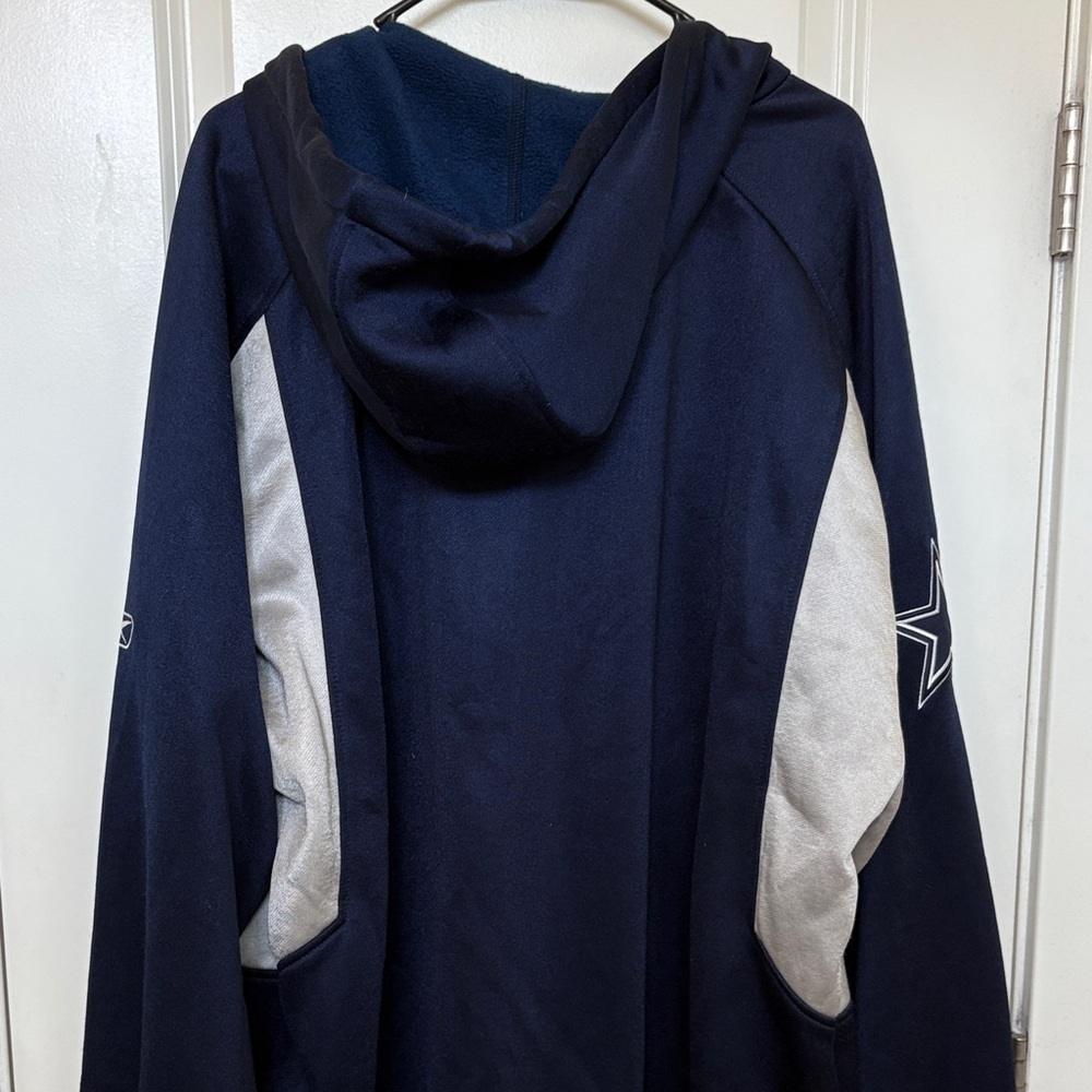 NFL Cowboys Navy and Gray Jacket - Picture 5 of 6